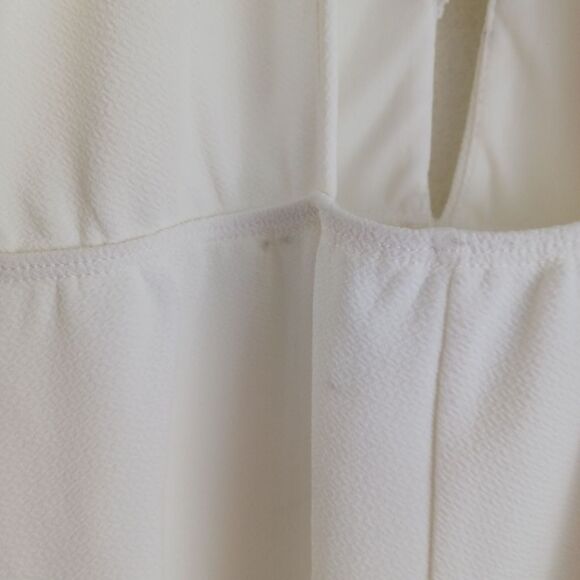 Ana's Fashion halther neck off white dress size 1X - Picture 3 of 8